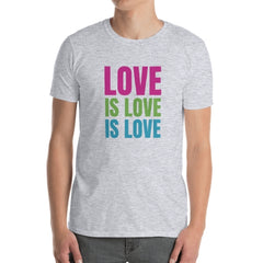 Polysexual Love is Love Tee Tees PRIDE MODE