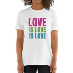 Polysexual Love is Love Tee Tees PRIDE MODE
