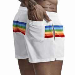 Gay Pride Swim Shorts Swim Shorts PRIDE MODE