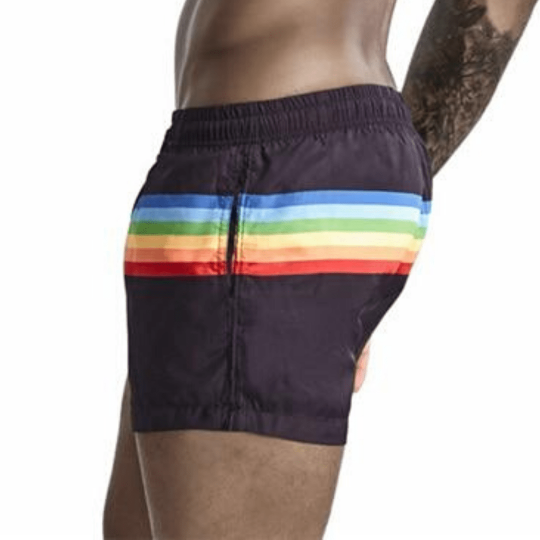 Gay pride 2025 swim trunks