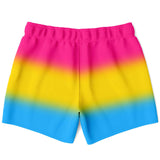 Pansexual Pride Ombre Swim Shorts Swim Shorts PRIDE MODE