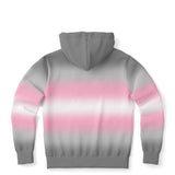 Demigirl Pride Ombre Full-Zip Hoodie Full-Zip Hoodie PRIDE MODE