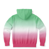 Abrosexual Pride Ombre Full-Zip Hoodie Full-Zip Hoodie PRIDE MODE