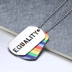 Equality Tag Necklace Necklaces PRIDE MODE