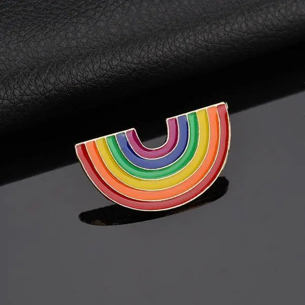 LGBTQ+ Pride Rainbow Enamel Pin Pin PRIDE MODE