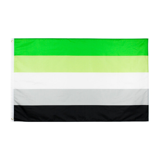 Aromantic Pride Flag Flag PRIDE MODE