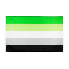 Aromantic Pride Flag Flag PRIDE MODE