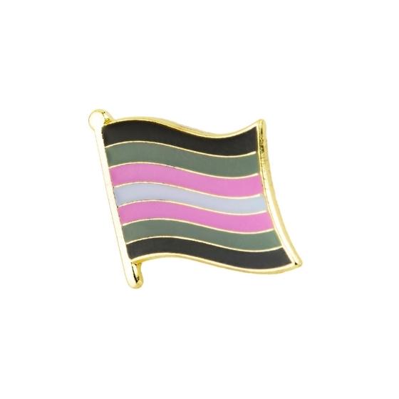 Demigirl Pride Flag Enamel Pin Pin PRIDE MODE