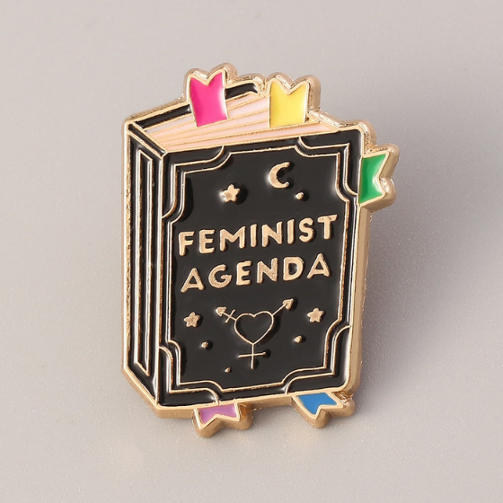Feminist Agenda Enamel Pin Pin PRIDE MODE
