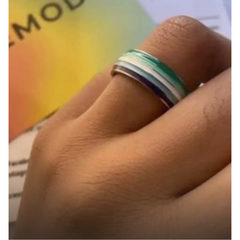 Gay MLM Vincian Pride Ring Ring PRIDE MODE