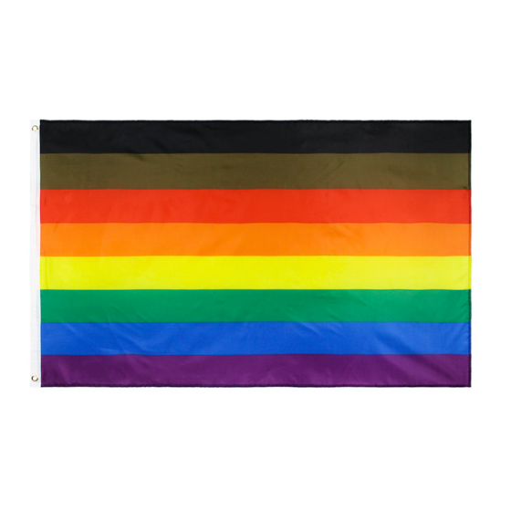 Inclusive Rainbow Pride Flag Flag PRIDE MODE