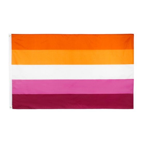 Inclusive Lesbian Pride Flag Flag PRIDE MODE