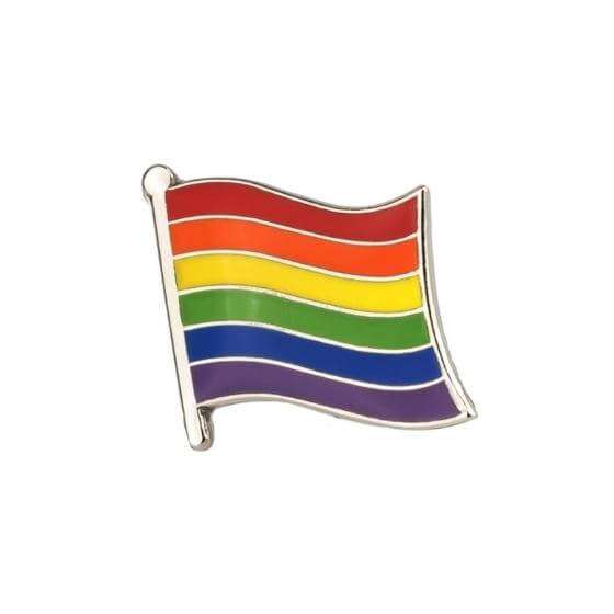 Rainbow Pride Flag Enamel Pin Pin PRIDE MODE