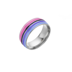 Omnisexual Pride Ring Ring PRIDE MODE