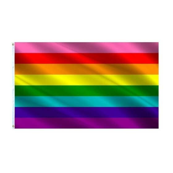 LGBTQ+ Original 8-Stripe Pride Flag Flag PRIDE MODE