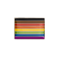 POC-Inclusive Rainbow Pride Rectangle Enamel Pin Pin PRIDE MODE