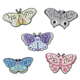 Pronoun Butterfly Enamel Pin Pin PRIDE MODE