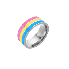Pansexual Pride Ring Ring PRIDE MODE