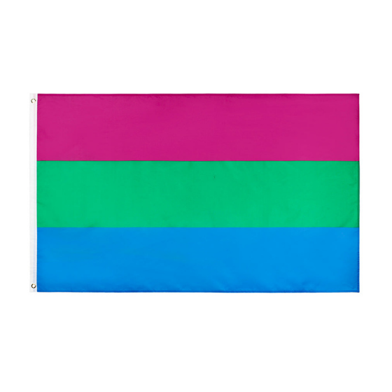 Polysexual Pride Flag Flag PRIDE MODE