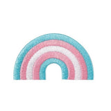 Transgender Pride Rainbow Iron-on Embroidered Patch Embroidered Patch PRIDE MODE