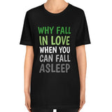Why Fall in Love Aromantic Tee Tees PRIDE MODE