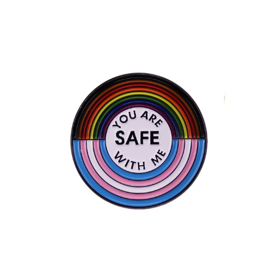 Your safe with me hot sale pins