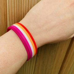 Lesbian Pride Bracelet Bracelets PRIDE MODE