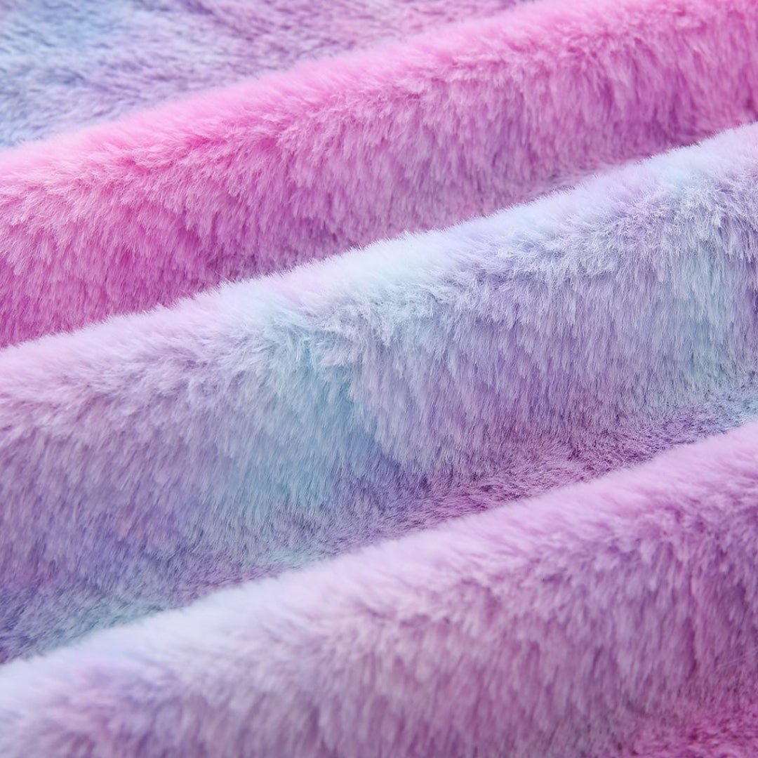 Bi Pride Tie-Dye Fleece Zip Sweater Sweater PRIDE MODE