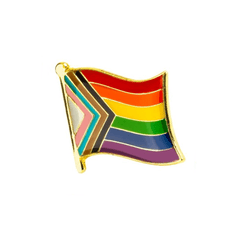 Progress Pride Flag Enamel Pin Pin PRIDE MODE