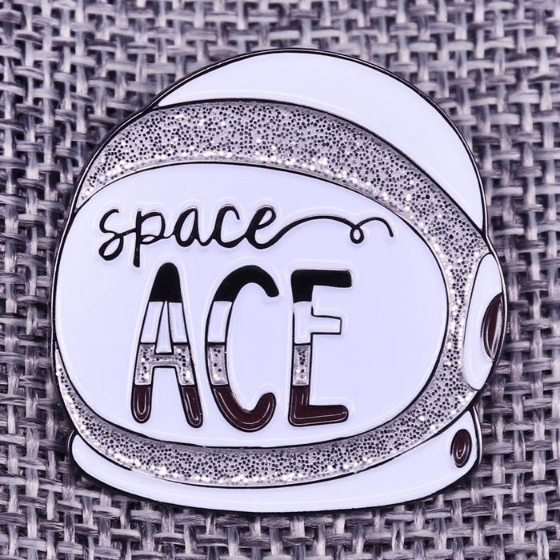 Space Ace Asexual Pride Pin Pin PRIDE MODE