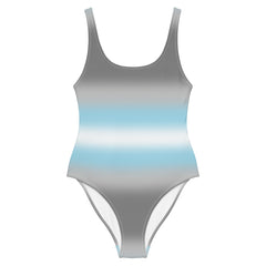 Demiboy Pride Ombre Open-back Swimsuit One-piece Swimsuit PRIDE MODE