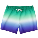 Gay MLM Vincian Pride Ombre Swim Shorts Swim Shorts PRIDE MODE