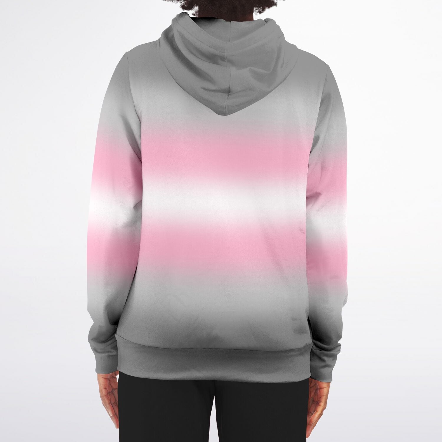 Demigirl Pride Ombre Full-Zip Hoodie Full-Zip Hoodie PRIDE MODE