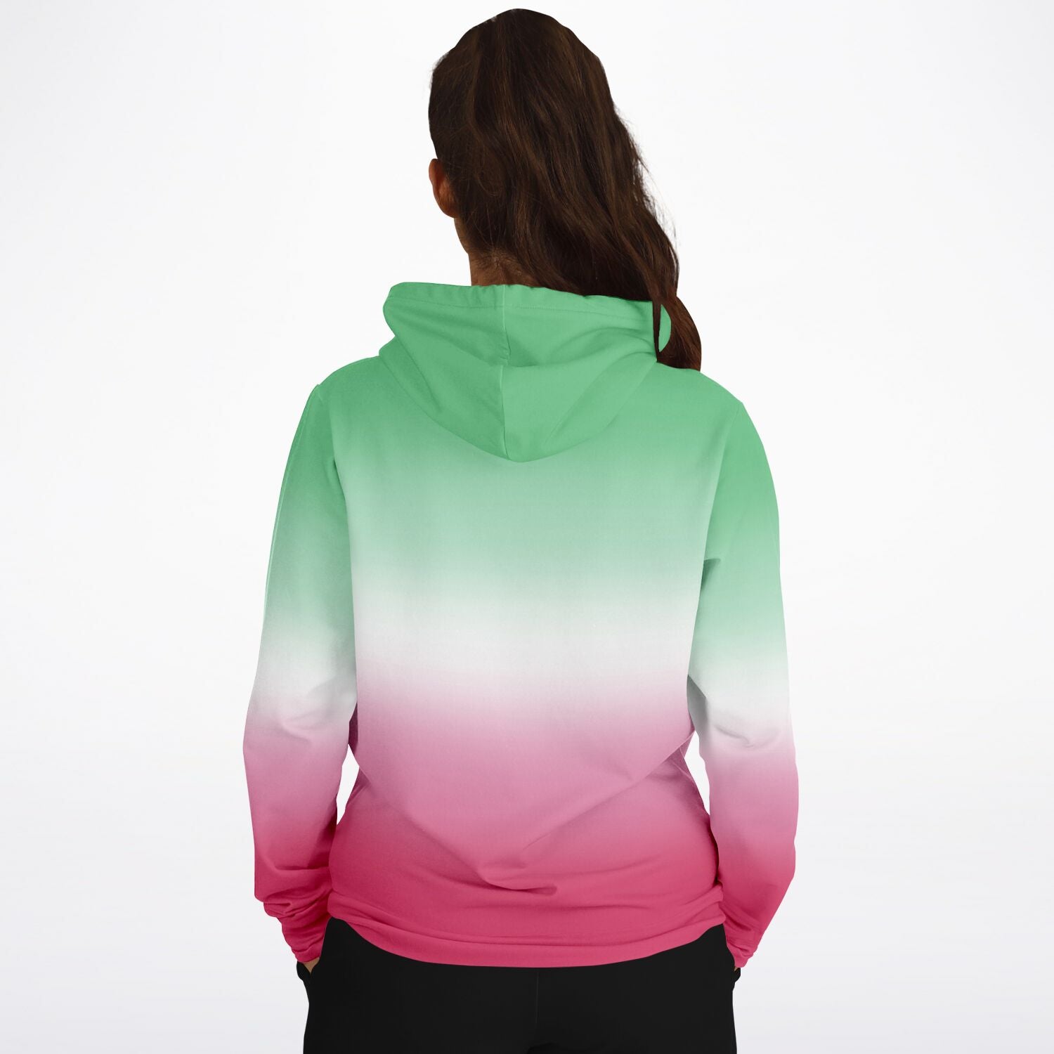 Abrosexual Pride Ombre Pullover Hoodie Pullover Hoodie PRIDE MODE