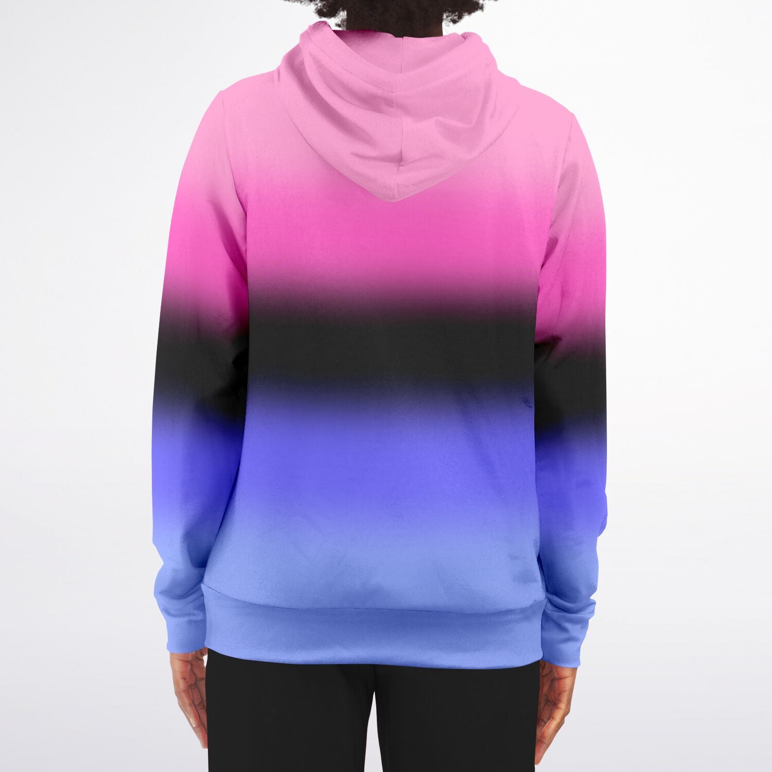 Omnisexual Pride Ombre Full-Zip Hoodie Full-Zip Hoodie PRIDE MODE