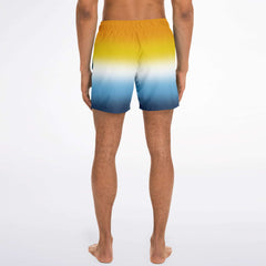 Aroace Pride Ombre Swim Shorts Swim Shorts PRIDE MODE