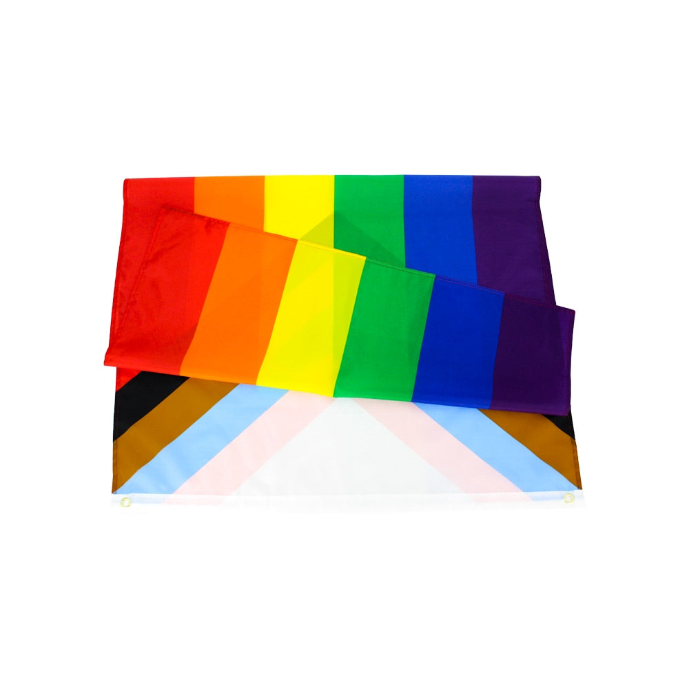 LGBTQ+ Progress Pride Flag Flag PRIDE MODE